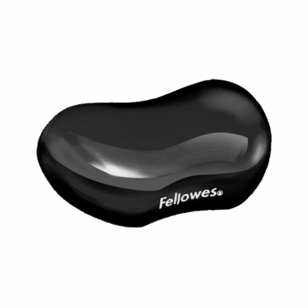 Fellowes Crystal Gel Flex Support black