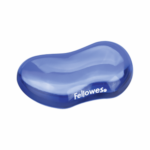 Fellowes Crystal Gel Flex Support blue