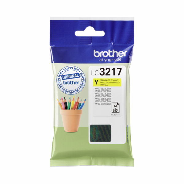 Brother LC-3217 Y zluta