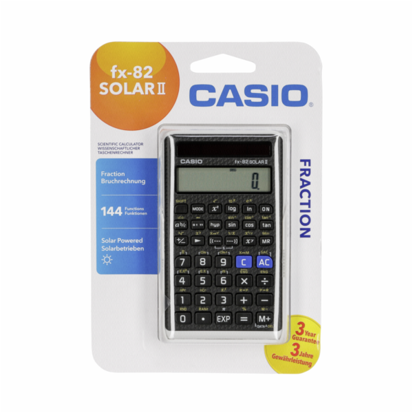 Casio FX 82 SOLAR II kalkulačka