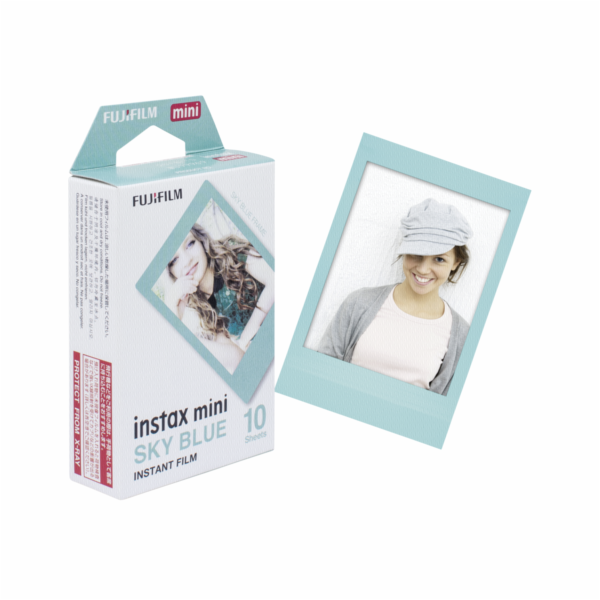 Instantní film Fujifilm Instax mini BLUE FRAME 10 fotografií