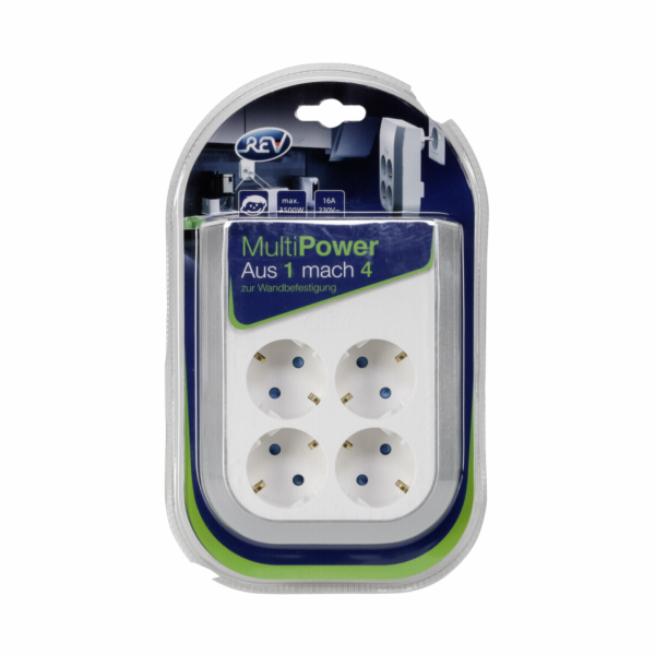 REV MultiPower 4-fold Socket extension