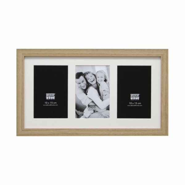 Deknudt S66KB3 galerie 3x13x18 Holz prirodni s Passepartout