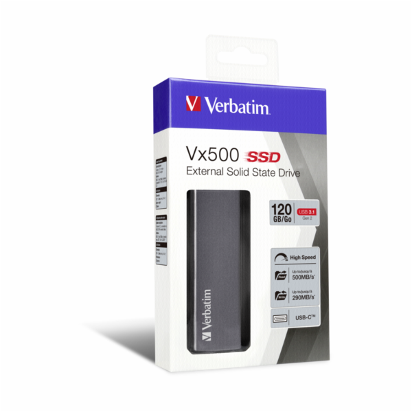 VERBATIM External SSD 120GB (47441)