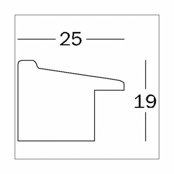 Walther Bohemian           20x30 plast krem. EN030C