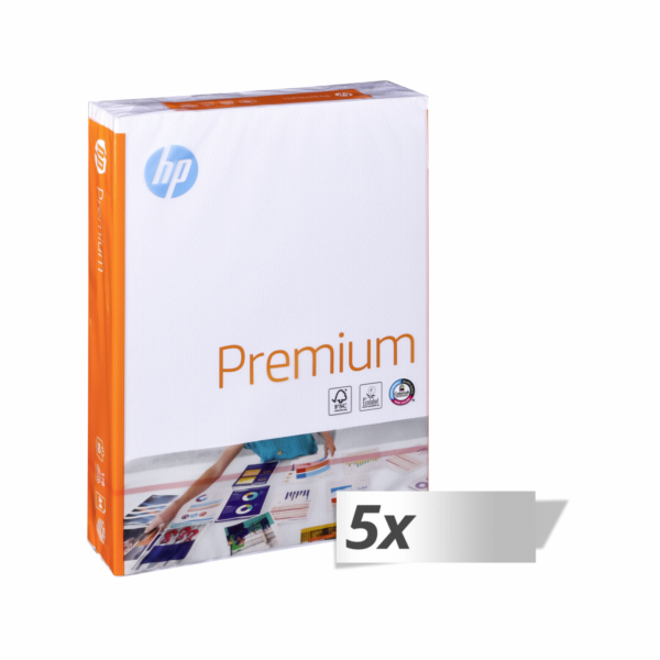 5x 500 listu HP Premium A 4, 90 g, CHP 852 (Karton)