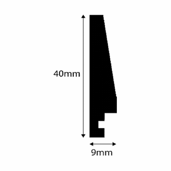 Nielsen Accent Linus       13x18 MDF/drevo bila 1132100