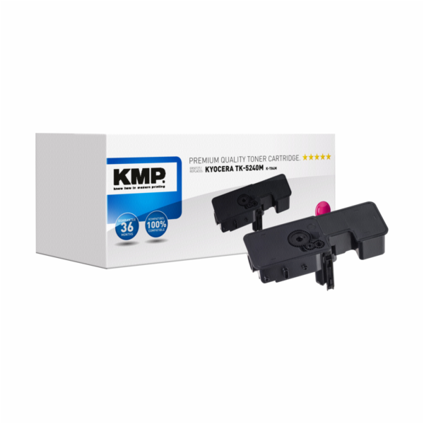 KMP K-T84M toner magenta kompatibil. s Kyocera TK-5240 M