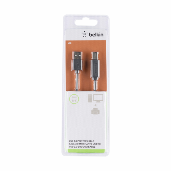 Belkin USB 2.0 premium kabel pro tiskarnu USB-A / USB-B, ...