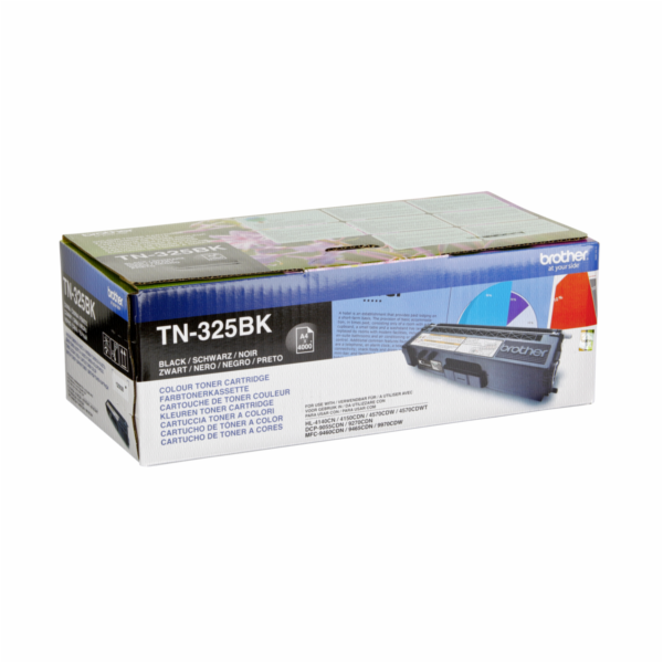 Brother TN-325BK, toner černý, 4 000 str.