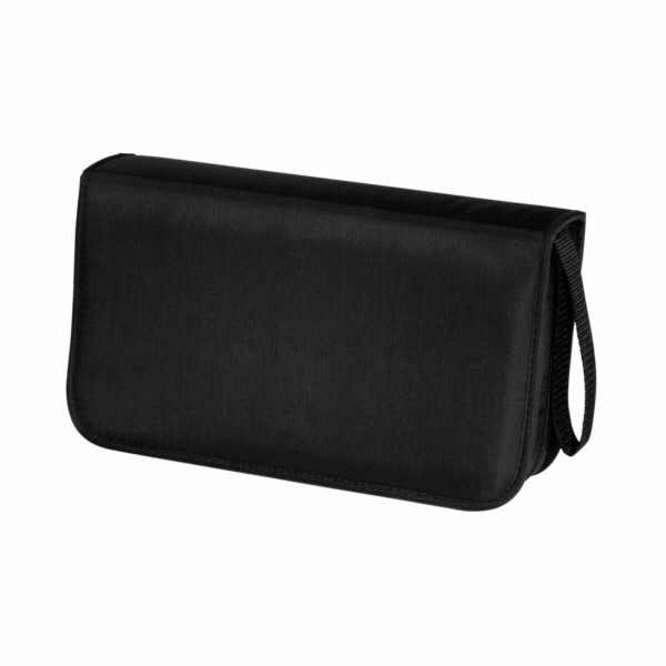 Hama CD-Wallet Nylon 80 cerna 33832