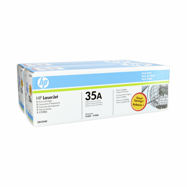 HP Toner CB 435 AD Twin Pack black No. 35 A