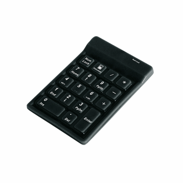 KeySonic ACK 118 BK Numeric Keypad USB