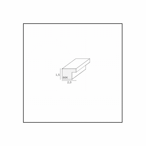 Deknudt S66KF1 P1          18x24 drevo bila s Passepartout