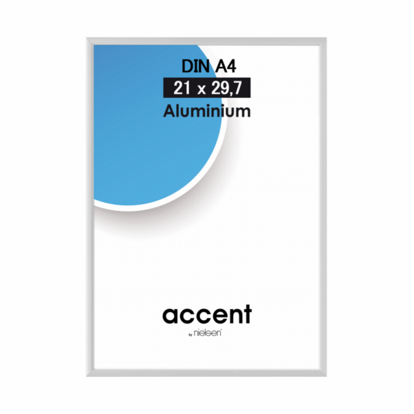 Nielsen Accent           21x29,7 Aluminum silb.matt DIN A...