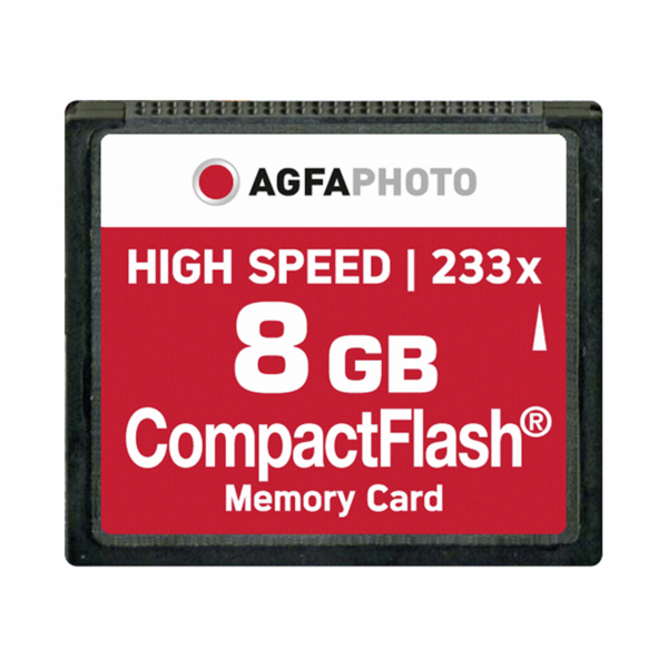 AgfaPhoto kompakt. Flash 8GB High Speed 233x MLC