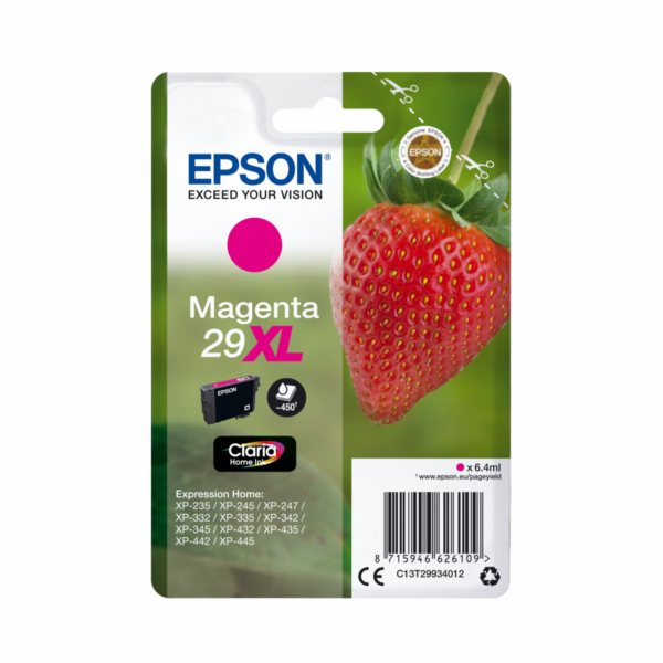Epson cartridge XL cervena Claria Home 29            T 2993