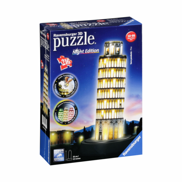 Ravensburger 3D Puzzle Leaning Tower of Pisa by Night