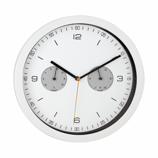 Mebus 52826 white Radio controlled Wall Clock