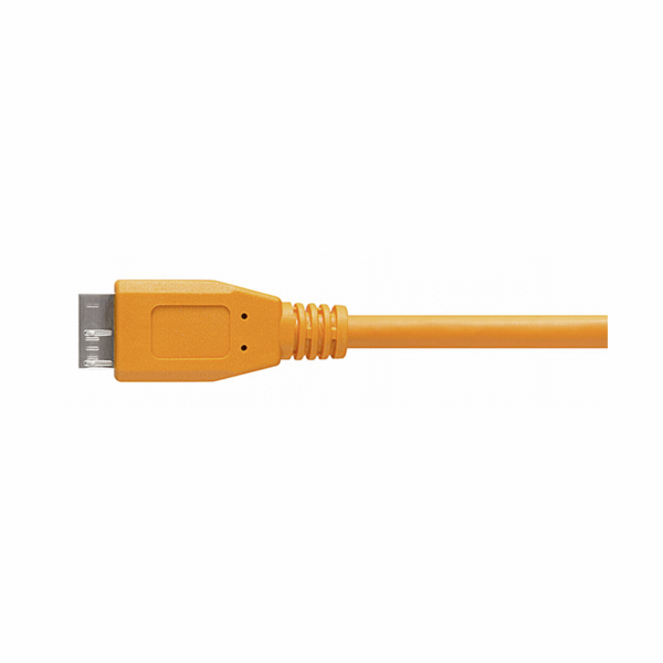 Tether Tools USB-C zu 3.0 Micro- B Right Angle 4,60m oran...