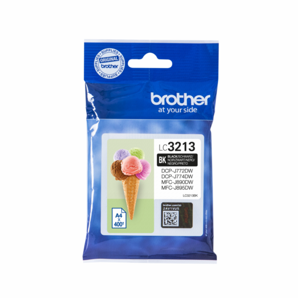 Brother LC-3211 BK cerna