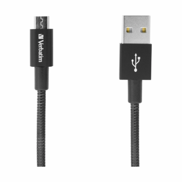 Verbatim Micro USB Cable Sync & Charge 100cm cerna