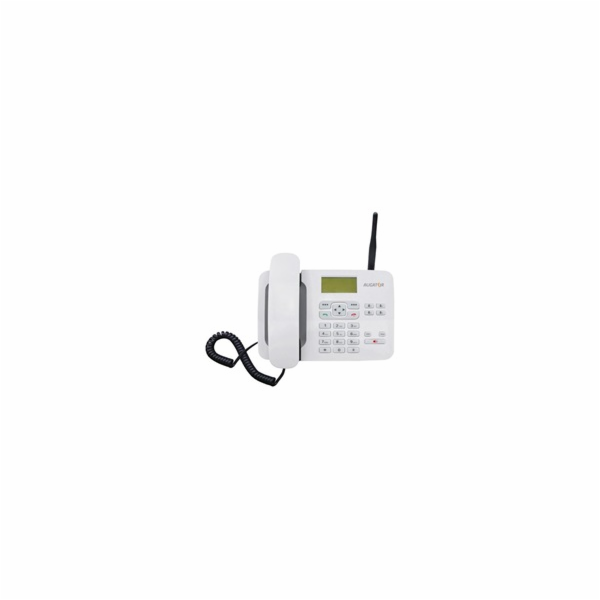 ALIGATOR T100 Stolní telefon na simkartu White