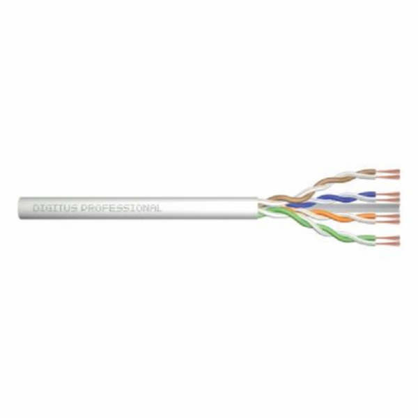 DIGITUS Propojovací kabel CAT 6 U-UTP, surová délka 100 m...