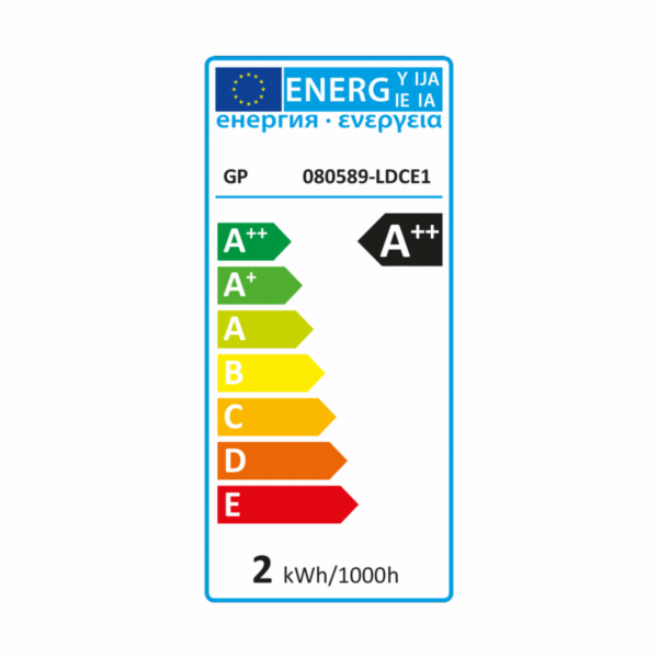 GP Lighting LED Mini Globus Gold E14 1,2W (25W)Filament G...