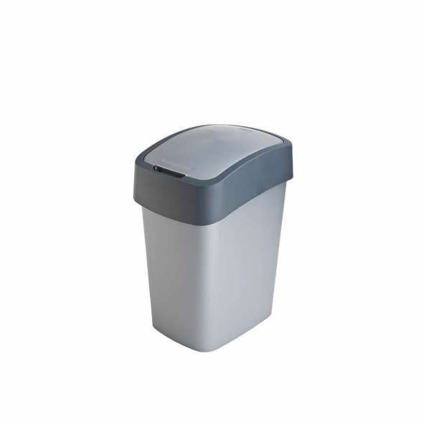 Odpadkový koš Flip Bin Silver / Grafit 25 l CURVER