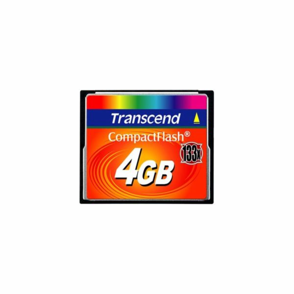 TRANSCEND Compact Flash 4GB (133x)