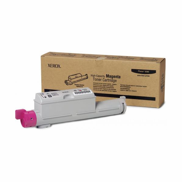 Xerox Phaser 6360 High Cap Toner Cartridge (12K) Magenta
