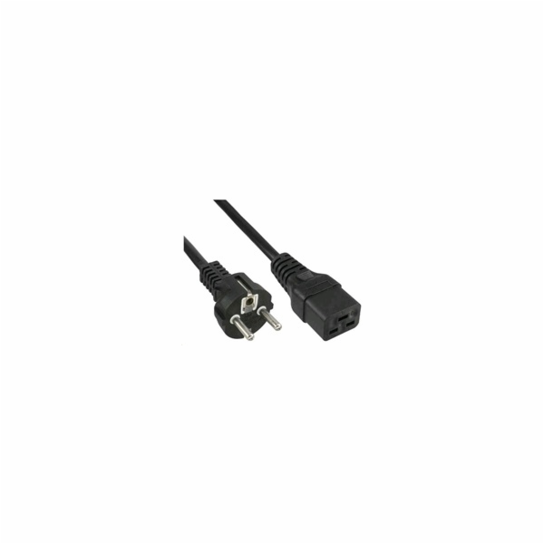 PremiumCord kabel síťový k počítači 230V 16A 3m  IEC 320 ...