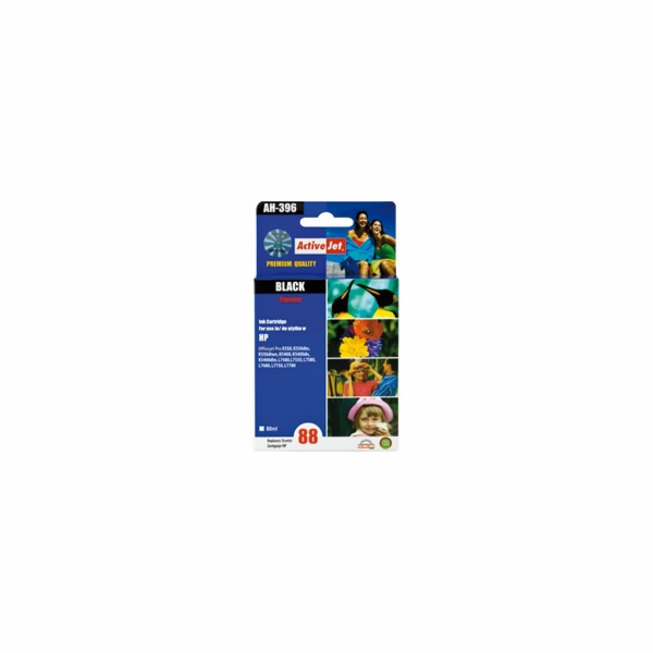 ActiveJet inkoust HP 9396 Large Black ref. no88, 80 ml   ...