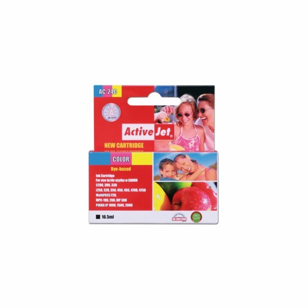 Activejet AC-24CN ink for Canon printer; Canon BCI-24C re...