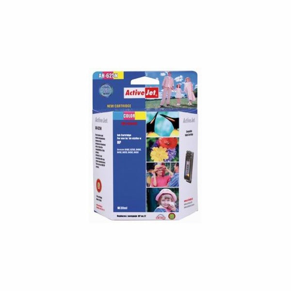 Activejet Inkoust AH-17N (náhradní inkoust HP 17 C6625A; ...