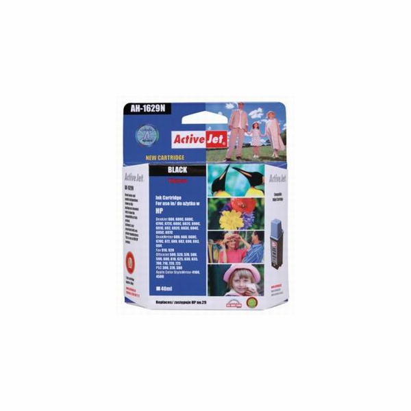 ActiveJet inkoust HP 51629 Bk no29 ref., 40 ml     AH-29R