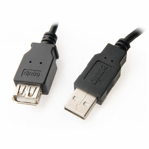 Kabel USB-A – USB-A USB 1,8 m černý (128850)
