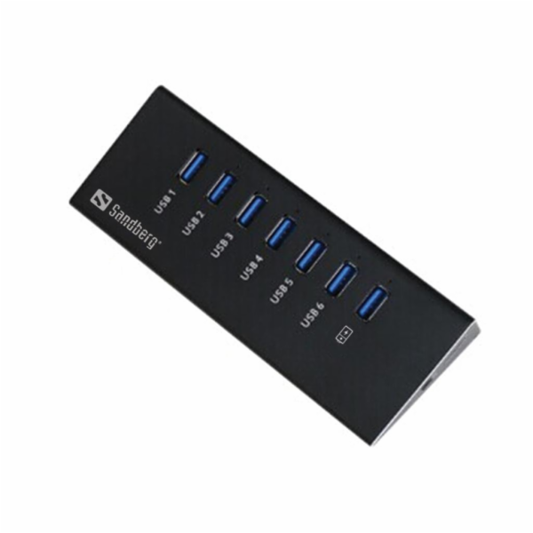 Sandberg 133-82 USB 3.0 Hub 6+1 Ports