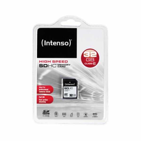 Intenso SDHC Card           32GB Class 10