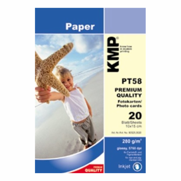 KMP PT58 fotopapír