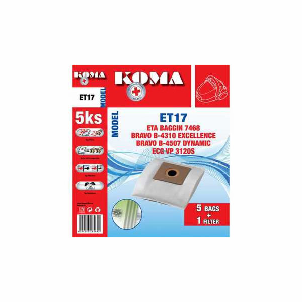 Koma ET17S - ETA Baggin 7468, VP 3120 S