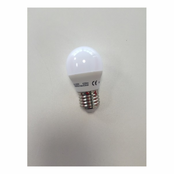 GIGALED E27 5W stud.bílá GL-G45-27-5C