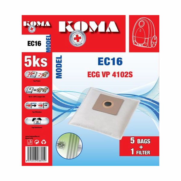 Koma EC16S - ECG VP 4102S SMS