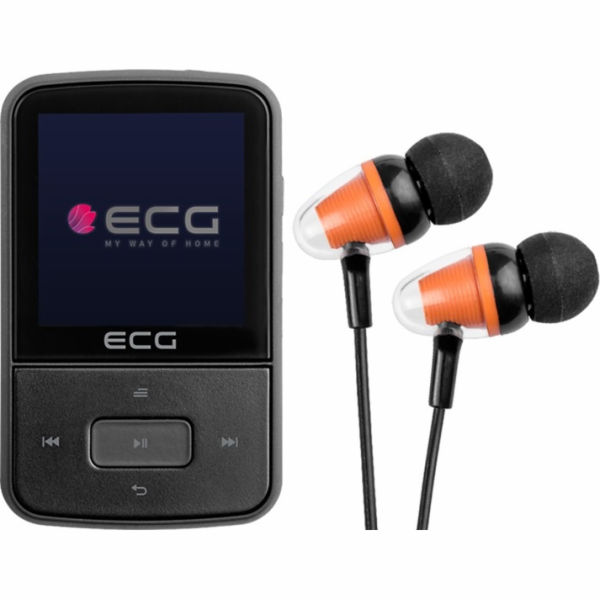 ECG PMP 30 8GB MP4 černý