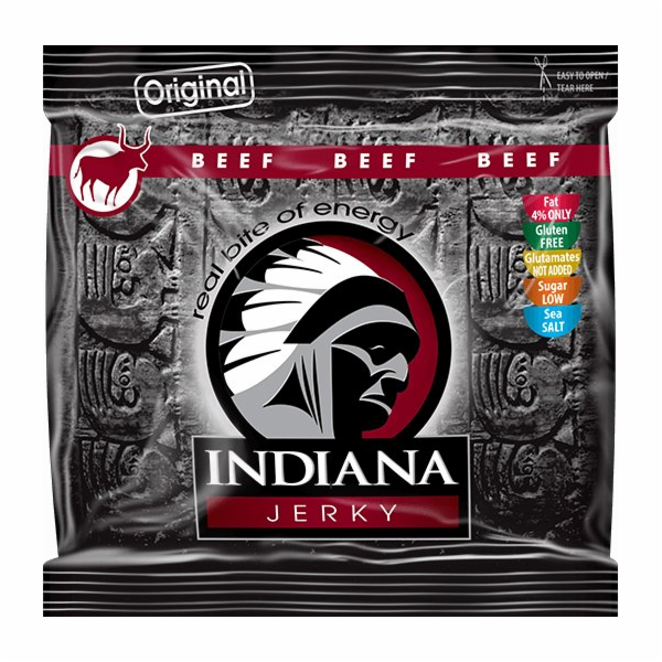 INDIANA Jerky hovězí Original 60g