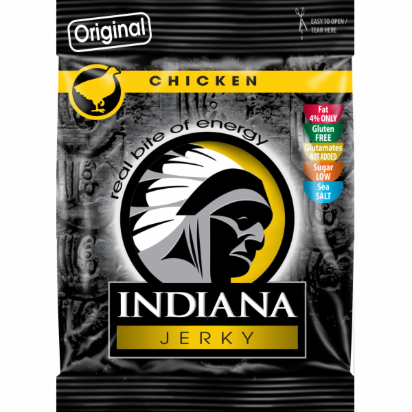 INDIANA Jerky kuřecí Original 25g