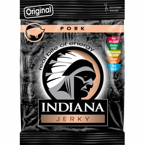 INDIANA Jerky vepřové Original 25g