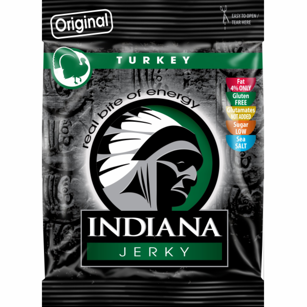 INDIANA Jerky krůtí Original 25g
