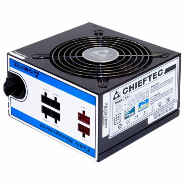 CHIEFTEC zdroj A80 Series, CTG-650C, 650W, 12cm fan, Acti...